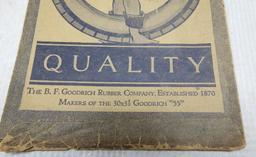 B.F. Goodrich Automobile Blue Book Map Holder