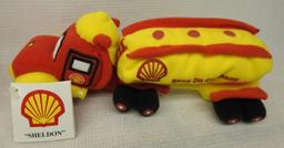 Group of Shell Plush Toy Tanker Trucks