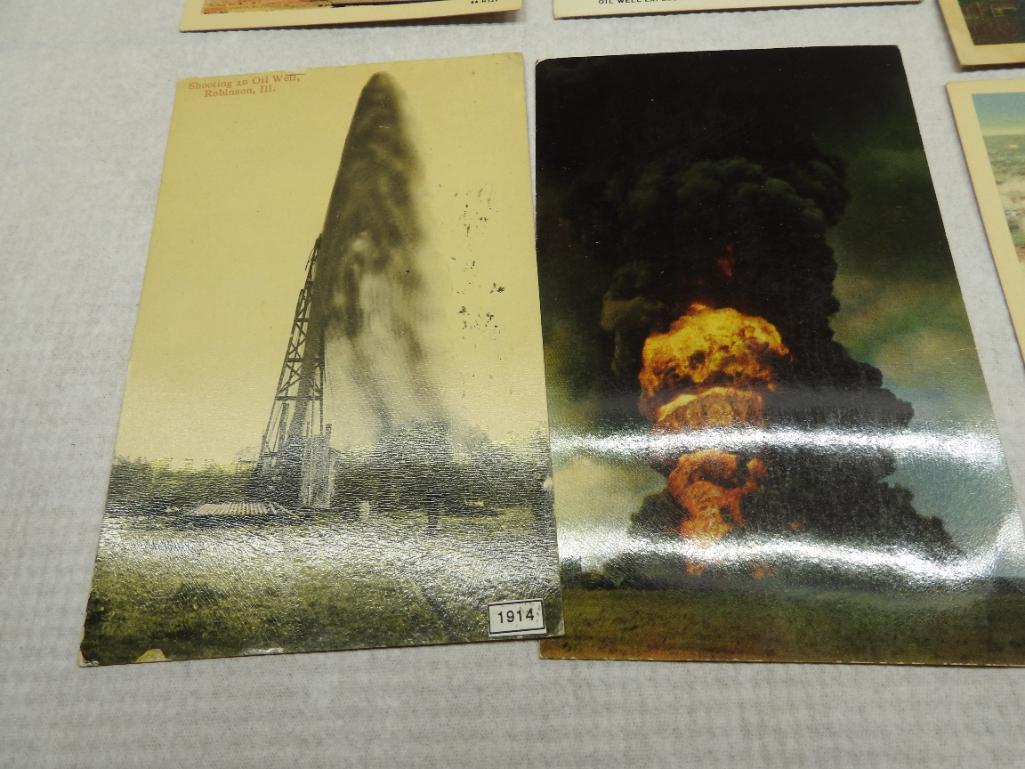 Group of 14 Oil Field Postcards