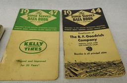 Goodrich, Good Year, and Kelly Booklets