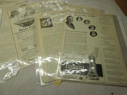Group of Assorted Autombile and Motorcycle Ads