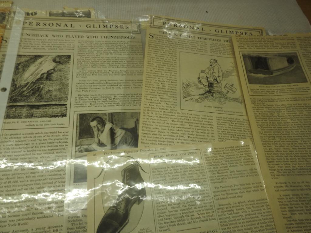 Group of Assorted Autombile and Motorcycle Ads