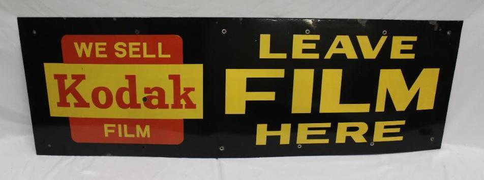 Kodak Film SSP Porcelain Sign