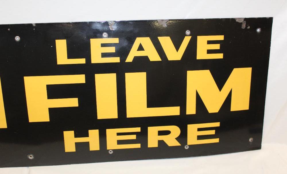 Kodak Film SSP Porcelain Sign