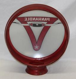 15" Panhandle Gas Pump Globe Lense