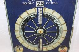 Weed Tire Chains Gasoline Pricer Sign