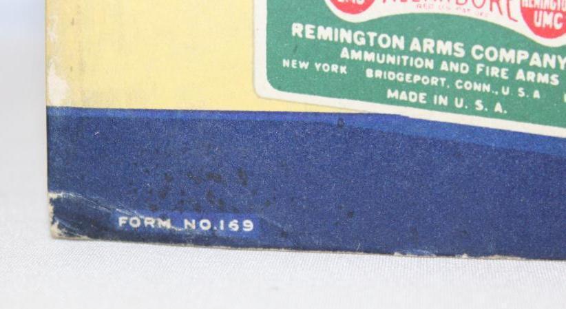 Remington Kleanbore Cardboard Advertising Easelback Countertop Display