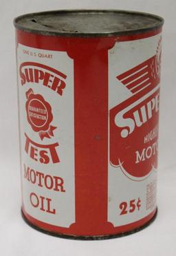 Super Test 1 Quart Motor Oil Can