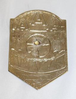 AAA Panama Automobile Club Emblem Badge