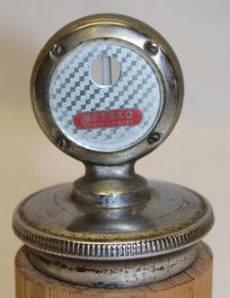 Messko Moto-Meter Temperature Gauge Automobile Radiator Cap Hood Ornament