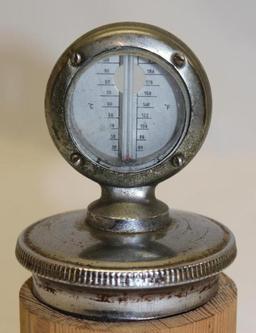 Messko Moto-Meter Temperature Gauge Automobile Radiator Cap Hood Ornament