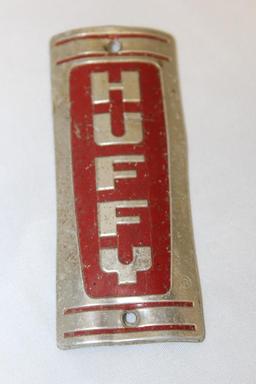 Huffy Bicycle Head Badge Emblem
