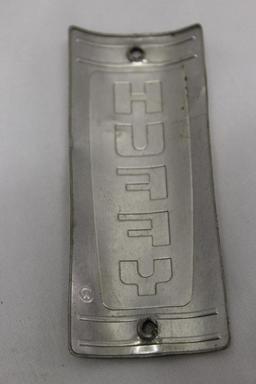 Huffy Bicycle Head Badge Emblem