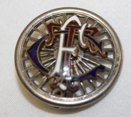 Touring Club of France Automobile Pin Badge
