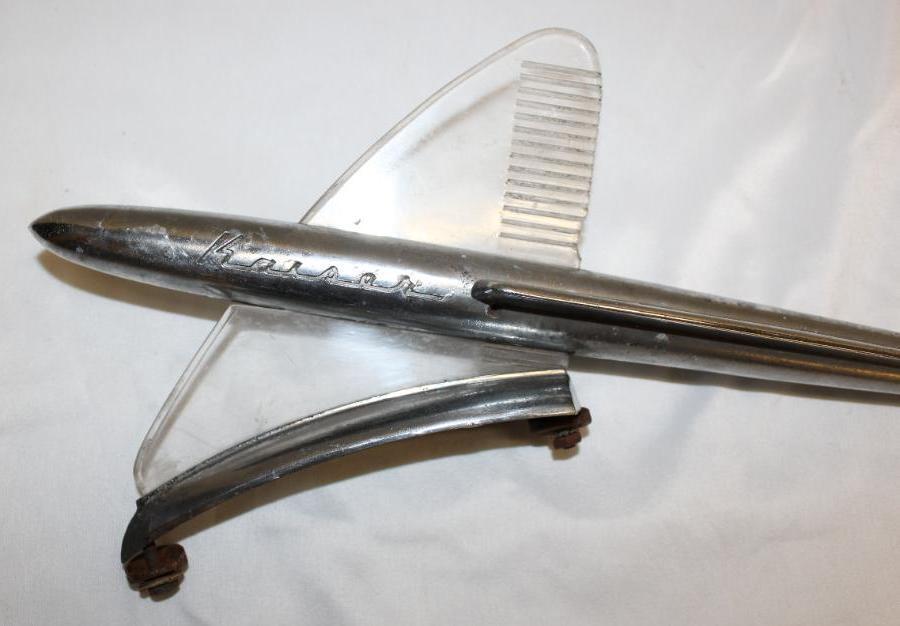 1949-1950 Kaiser Frazer Rocket Hood Ornament