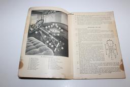 1929 Nash Advanced Six Series 460 Owners Manual Book