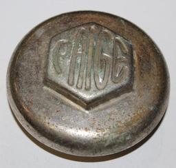 Paige Motor Car Co Threaded Hubcap