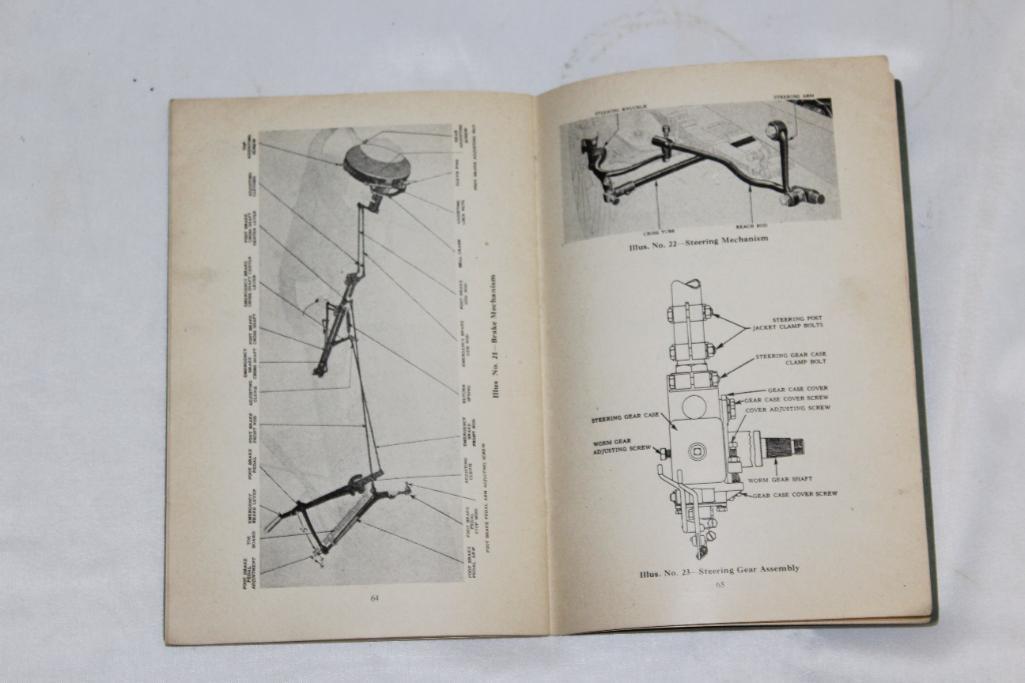 1924 Studebaker Light-Six Owners Manual Brochure Book