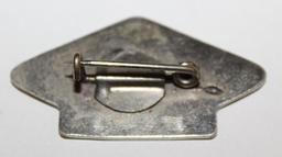 1929 Illinois Registered Chauffeur Pin Badge
