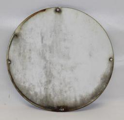 Gulf No-Nox Porcelain Pump Plate Sign