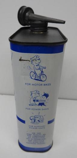 Deep Rock Outboard Motor Oil Flat Quart Can