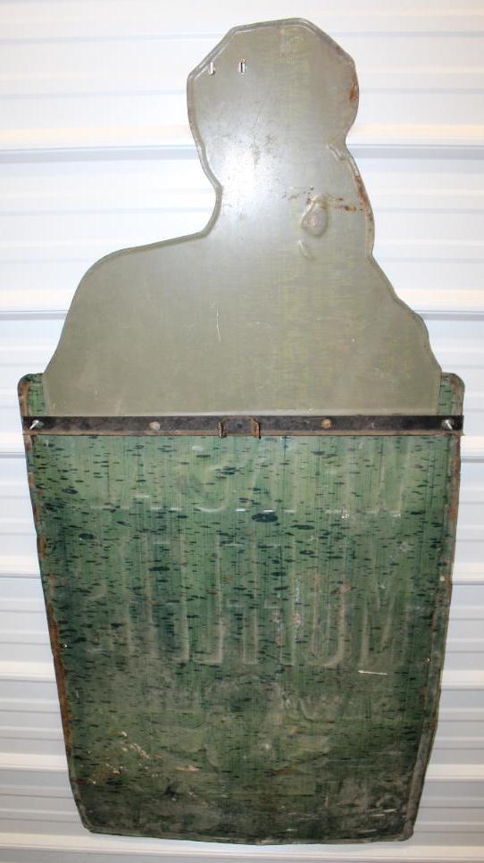 Walker Certified Mufflers Embossed Tin Sign