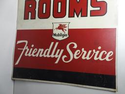 Mobil Friendly Service Clean Rest Rooms Sign