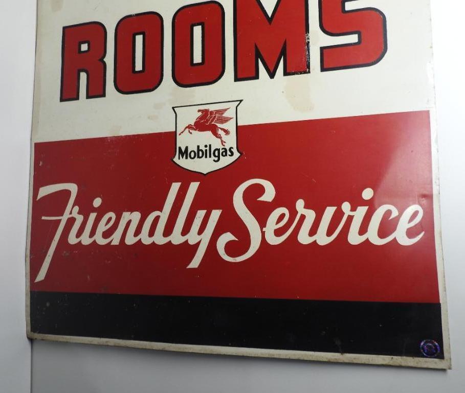 Mobil Friendly Service Clean Rest Rooms Sign