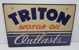 Triton Motor Oil Framed Winter Front