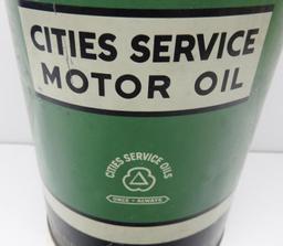 Cities Service Oils Five Quart Oil Can