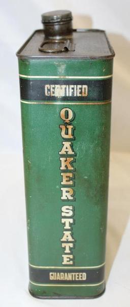 Quaker State 1 Gallon Motor Oil Can Heavy
