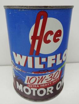 Ace Wil-Flo Motor Oil Quart Can