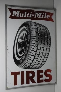 Multi-Miles Tires Sign