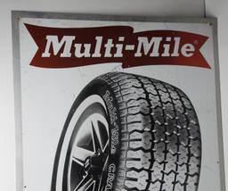 Multi-Miles Tires Sign