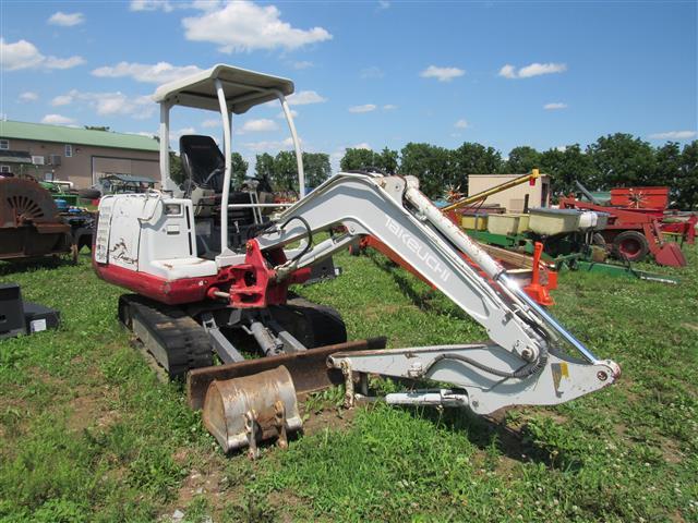 Takeuchi TB125 Mini Excavator - Engine Knocks