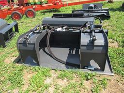 (New) Wolverine Skid Steer Grapple Bucket
