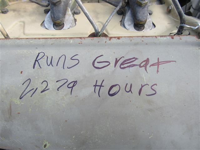 Deutz Diesel Engine, FGL912, 2279 hrs, runs good