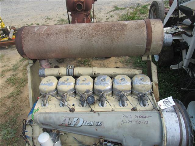 Deutz Diesel Engine, FGL912, 2279 hrs, runs good