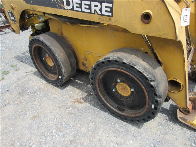 JD 317 SSL, Solid Tires (Salvage)