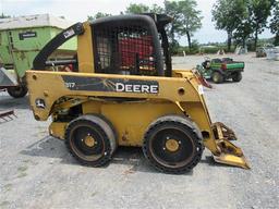 JD 317 SSL, Solid Tires (Salvage)