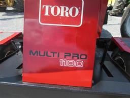 Toro Multi Pro 1100 Sprayer - Runs