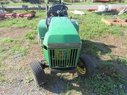 JD 316 Lawn Tractor (no engine - Salvage)