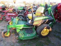 JD Z290M 2018 Model Zero Turn Rider, 80 Hrs