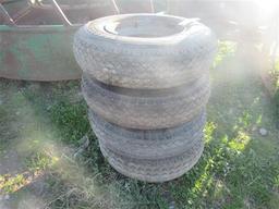 Set of 4 Trailer Tires