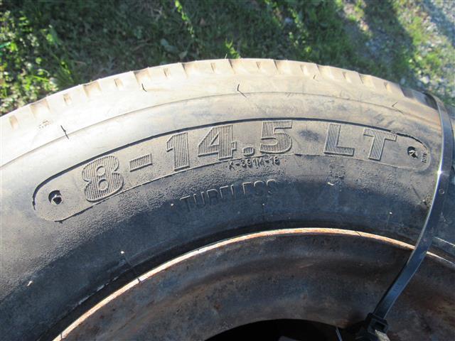 Set of 4 Trailer Tires