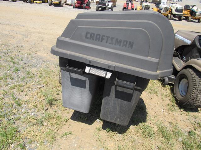 Craftsman Riding Tractor w/ dbl bagger unit
