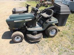 Craftsman Riding Tractor w/ dbl bagger unit