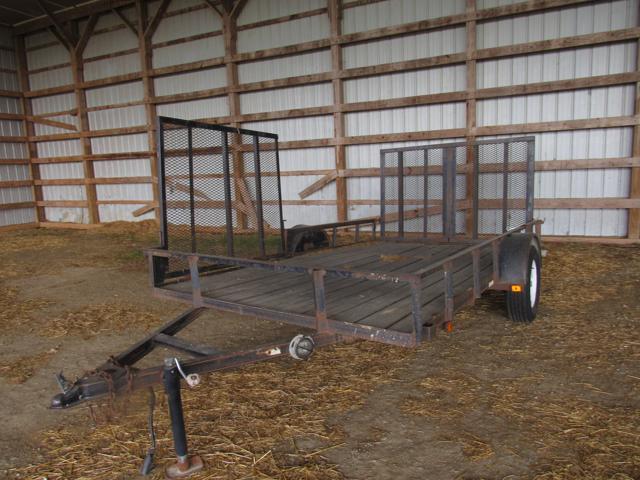 2008 Montross 12' Landscape Trailer w/Title