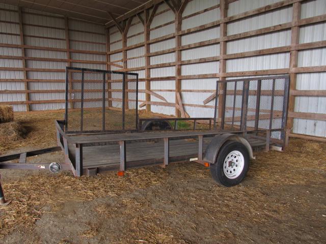 2008 Montross 12' Landscape Trailer w/Title