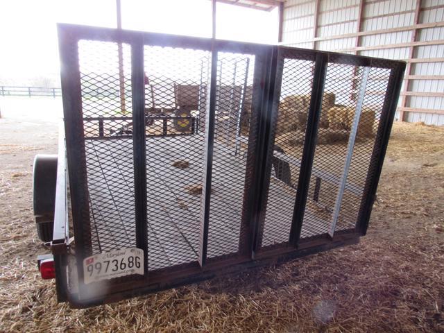 2008 Montross 12' Landscape Trailer w/Title